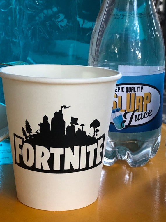 Fortnite Party Fortnite Party Cups Fortnite party Favors Etsy