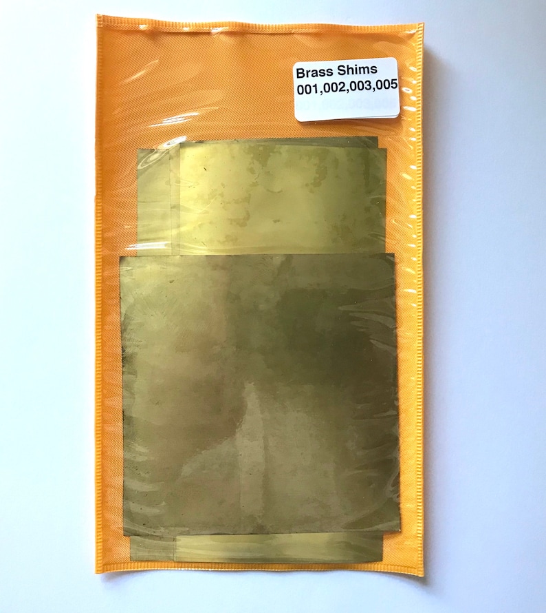 Assorted Brass Shims Etsy