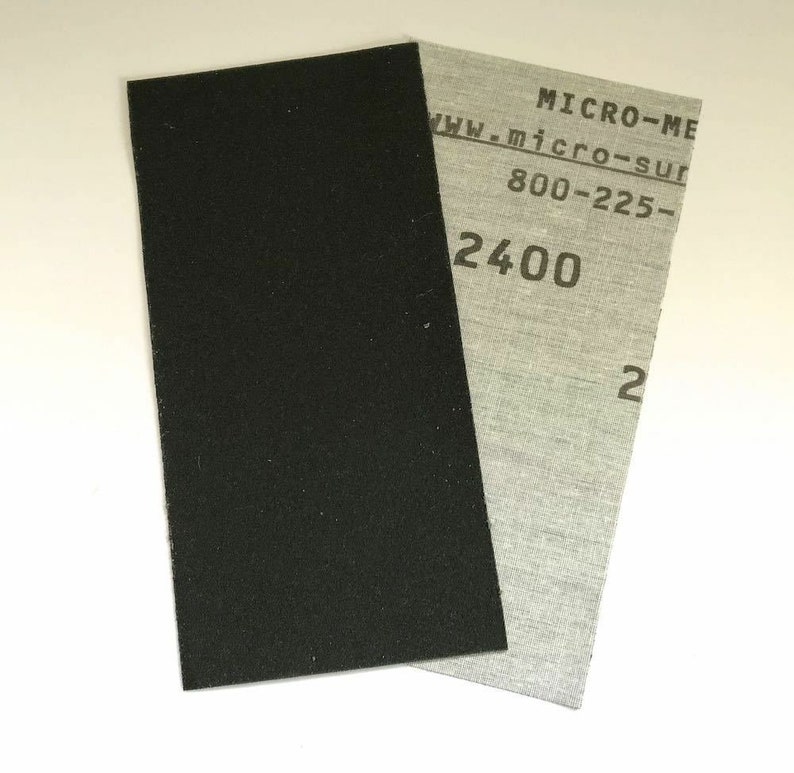 Micromesh Grit Sanding Sheets Assorted Grits Sheet Size 15.2 Cm X 7.6