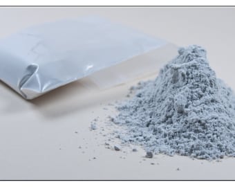 Tiza francesa para espolvorear bolsas de tinta, bolsa de 25 g