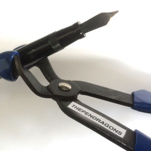 Fountain Pen Section Pliers Blue image 4