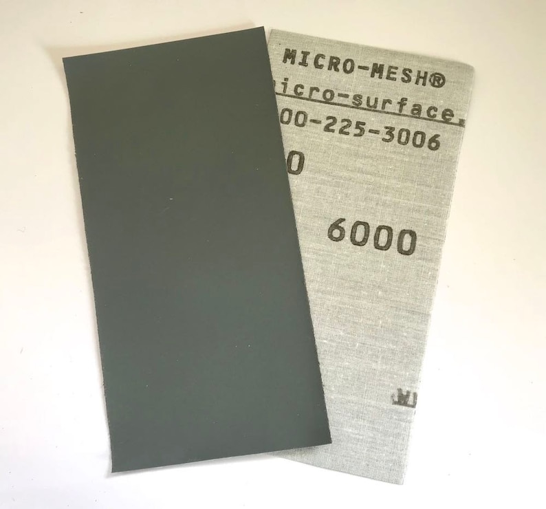 Micromesh Grit Sanding Sheets Assorted Grits Sheet Size 15.2 Cm X 7.6
