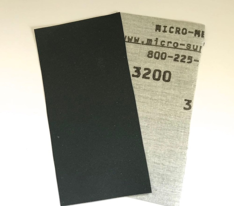 Micromesh Grit Sanding Sheets Assorted Grits Sheet Size 15.2 Cm X 7.6