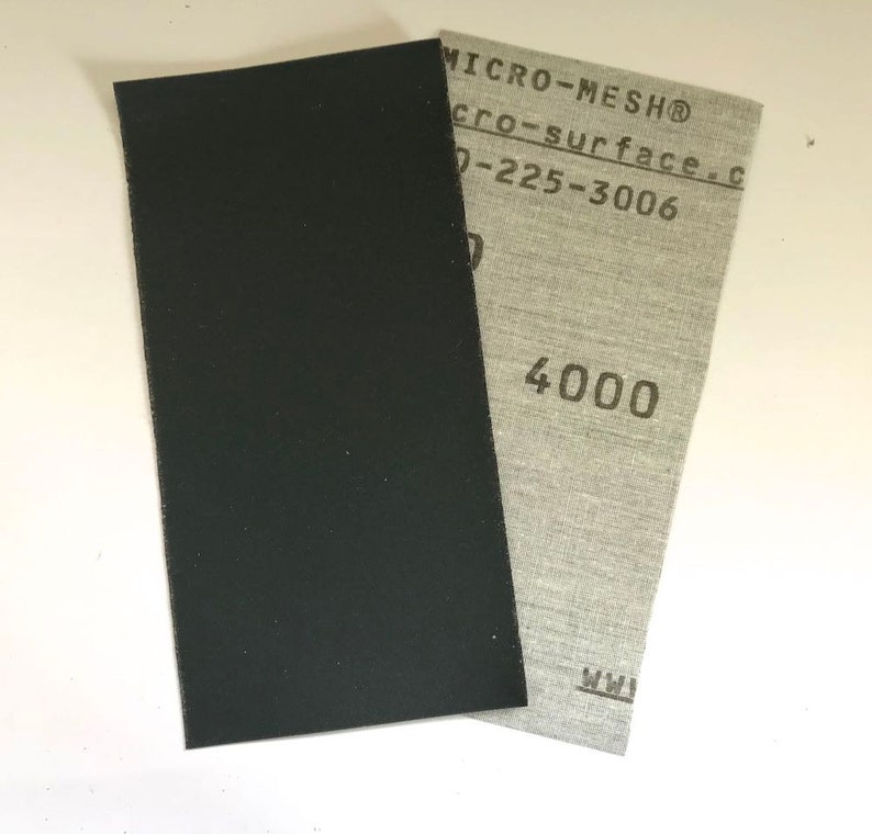 Micromesh Grit Sanding Sheets Assorted Grits Sheet Size 15.2 Cm X 7.6