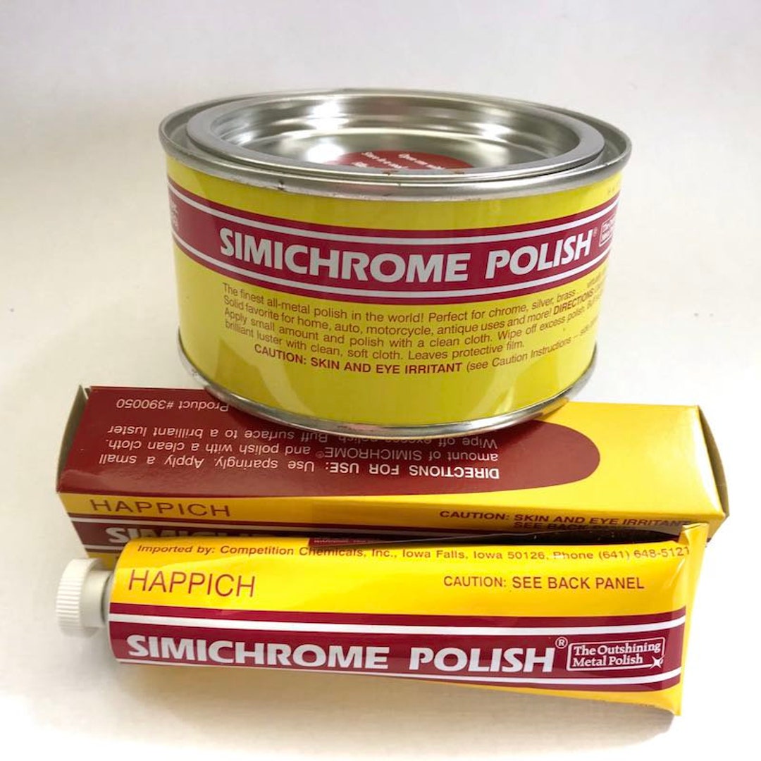 Happich Simichrome Metal Polish - 8.82 oz Can - Goodspeed Motoring