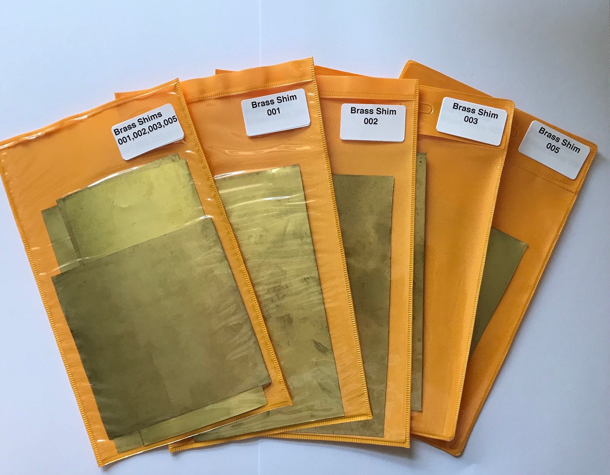 Assorted Brass Shims - Etsy