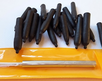 20 Parker Vacumatic Fountain Pen Replacement Diaphragms Assorted Sizes. "Plus FREE PELLET PUSHER"