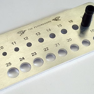 万年筆インクサックペグゲージ