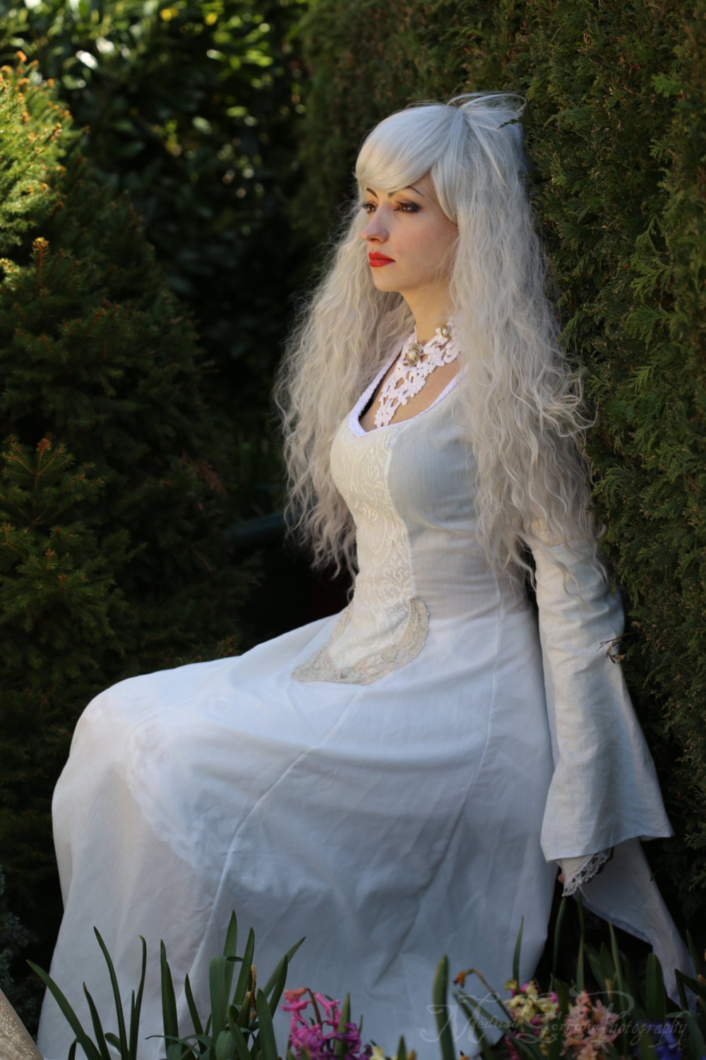 Lady of Shalott Dress, Pre Raphaelite Dress, Waterhouse, Medieval Dress,  Pagan Wedding, Fantasy Gown, Handfasting, Fairytale, Gothic - Etsy Norway