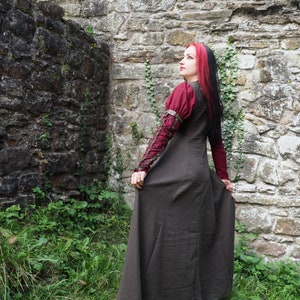 Froya Dress Viking LARP Cosplay Medieval Fairy Elven Pagan Renfaire ...