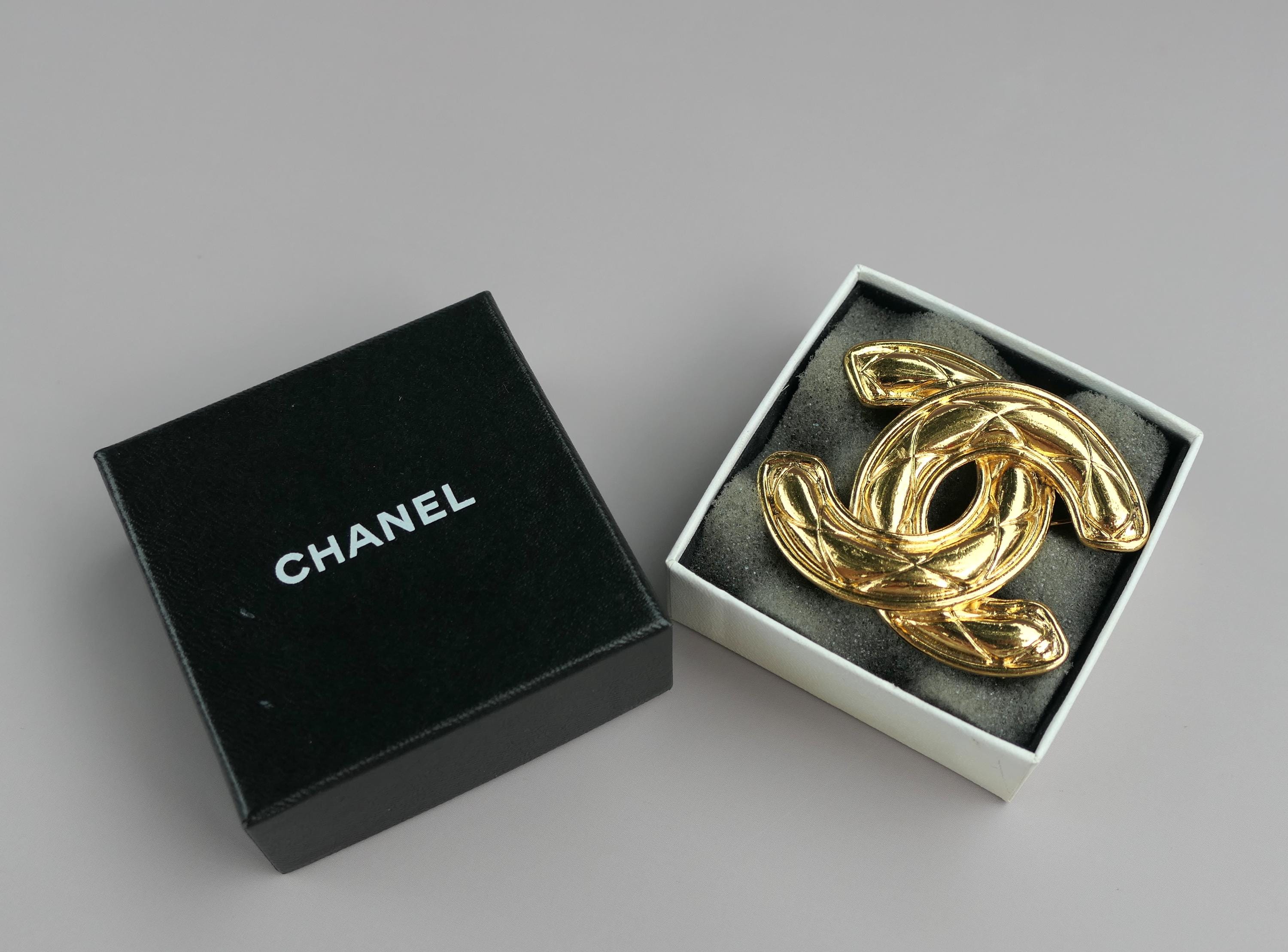 Authentic Chanel Brooch - Etsy