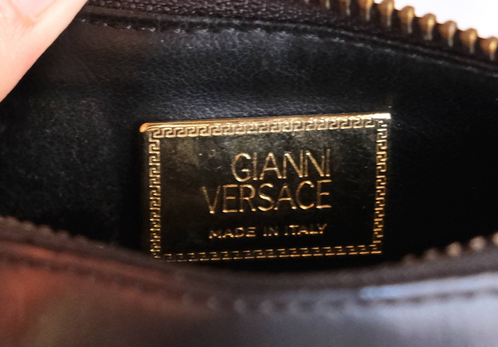 Vintage Gianni Versace Make up Pouch - Etsy