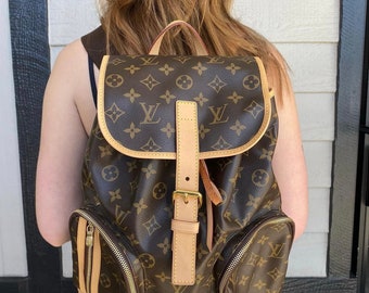 Authentic Louis Vuitton Bosphore Backpack