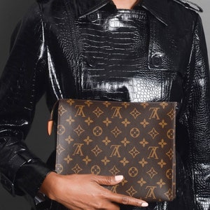 LOUIS VUITTON Damier Ebene Trousse Make-up Bag- 20% OFF