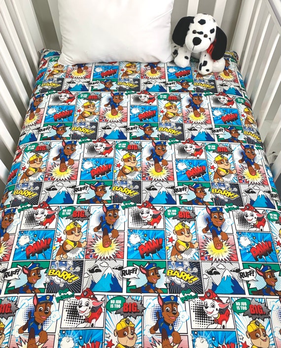paw patrol crib comforter