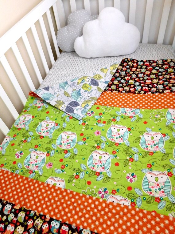 Bedding Woodland Baby Quilts Girl Quilt Owls Crib Nursery Home Living - Baby Girl Bedding Owl Bedding Woodland Baby Quilts Girl Quilt Owls Crib Nursery Home Living - Baby Girl Bedding Owl