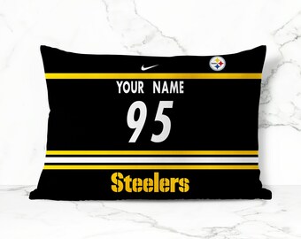 Football pillow case | Etsy Personalised Football Pillow Case Shirt