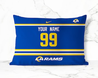 Football pillow case | Etsy Personalised Football Pillow Case Shirt