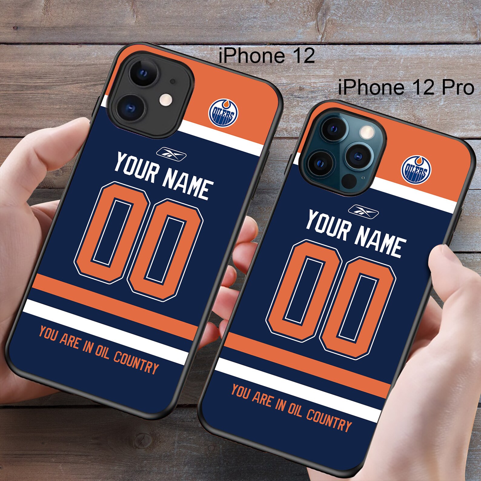 Personalized Edmonton Oilers TPU iPhone Case For iPhone 7 Etsy