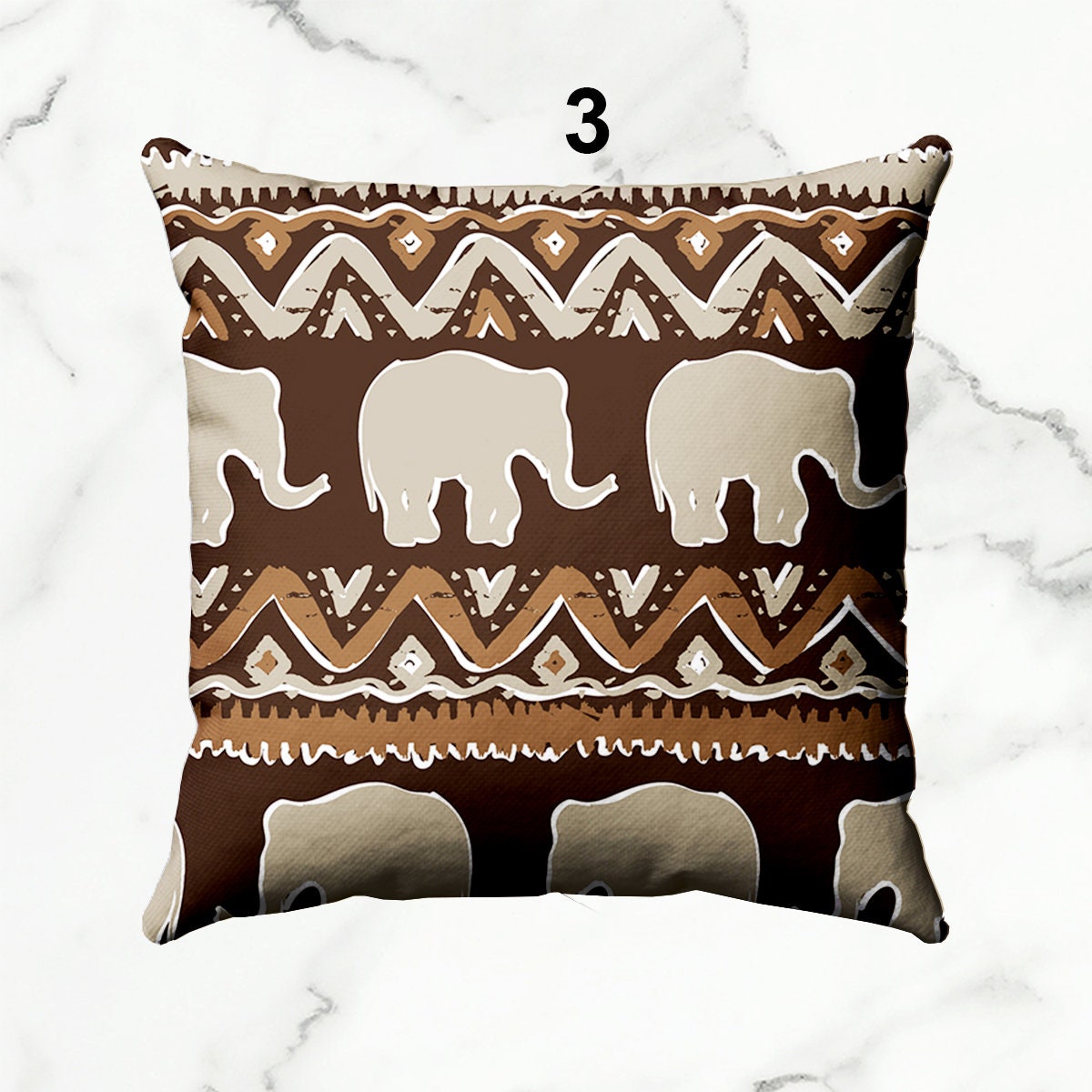 African Ethnic Throw Pillow / Ethnic Pillow / Spun Polyester Etsy España