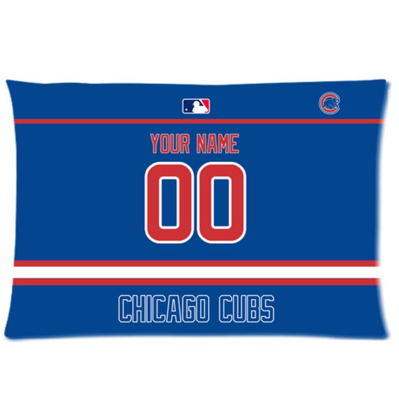 Personalized Chicago Cubs Pillow Case With Your Name and Etsy