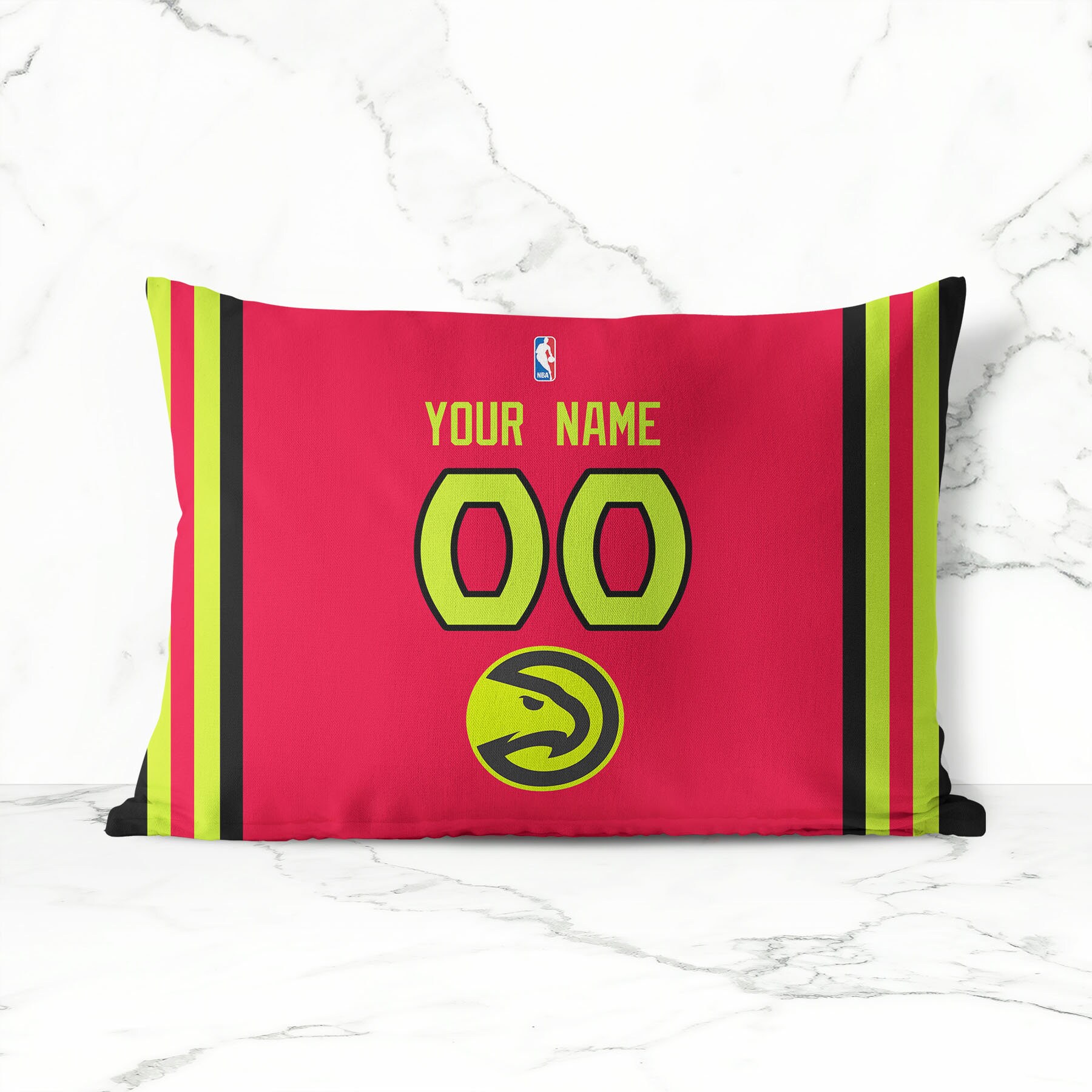 NEW Custom Charlotte Hornets BasketBall Pillow Case With Your Name and Numbers NEW Custom Charlotte Hornets BasketBall Pillow Case With Your Name and Numbers