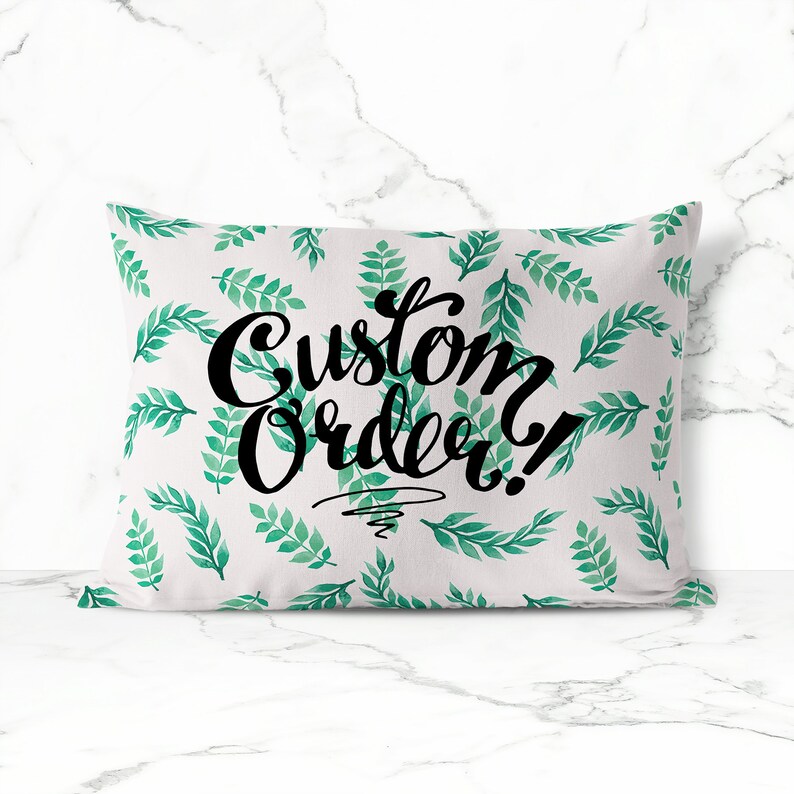 Custom Pillow Case With Your Personal Image Pillow Case Gift Etsy