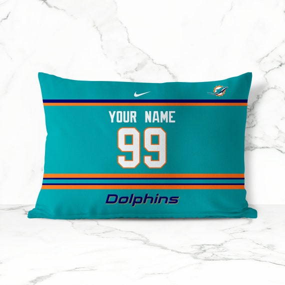 miami dolphins pillow case
