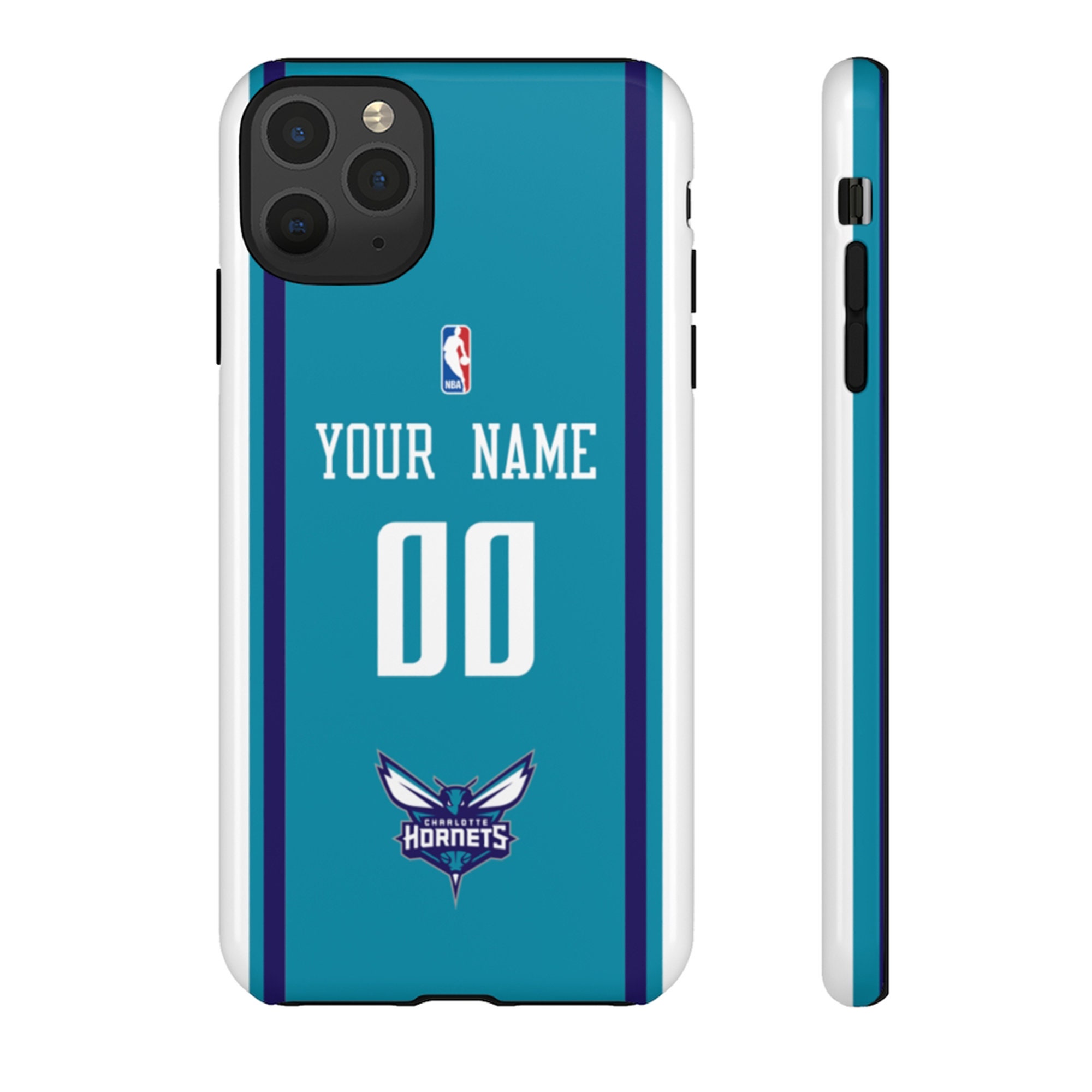 NEW Custom Charlotte Hornets BasketBall Pillow Case With Your Name and Numbers NEW Custom Charlotte Hornets BasketBall Pillow Case With Your Name and Numbers