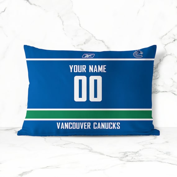 Custom Personalized Vancouver Canucks Hockey Pillow Case With Etsy