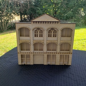 O Scale Factory Flat - Model Railroad Train Kit Building - Etsy