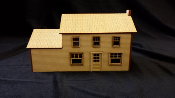 SLYVAN SCALE MODELS N SCALE GRANDPA'S HOUSE KIT N-2013 SLYVAN SCALE MODELS N SCALE GRANDPA'S HOUSE KIT N-2013