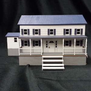 O Scale House Kit Model Railroad Train Building On30 Scale
