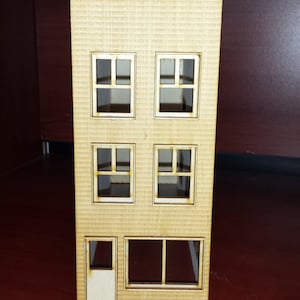 O Scale House Kit Model Railroad Train Building On30 Scale