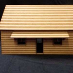 O Scale House Cabin Kit Model Railroad Train Building On30 Scale