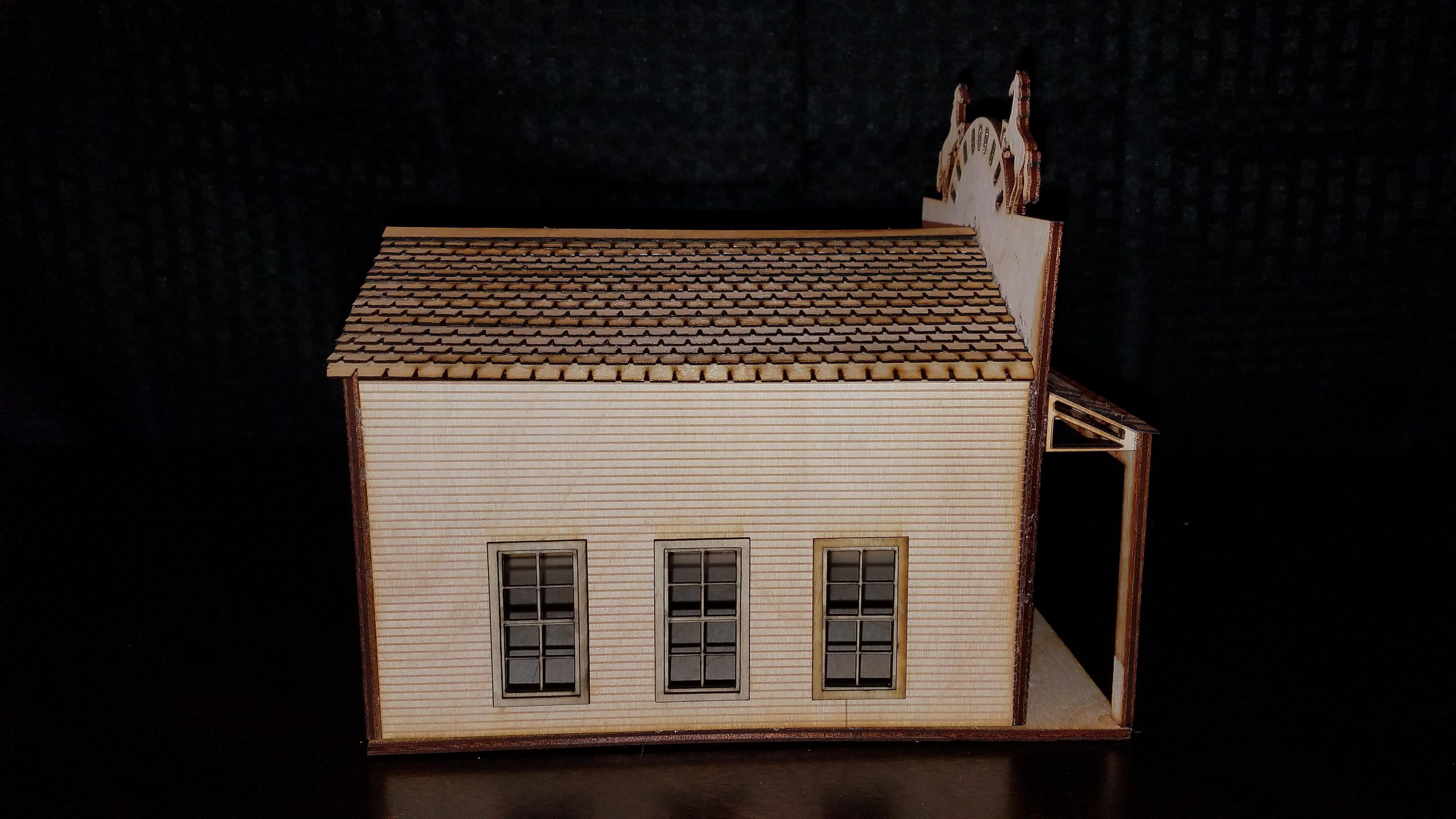 Scale O Model Train Kit O Scale Saloon Kit Model Railroad Train Building - Etsy