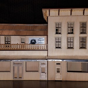O Scale Store Grocery Office Kit Model Railroad Train Building