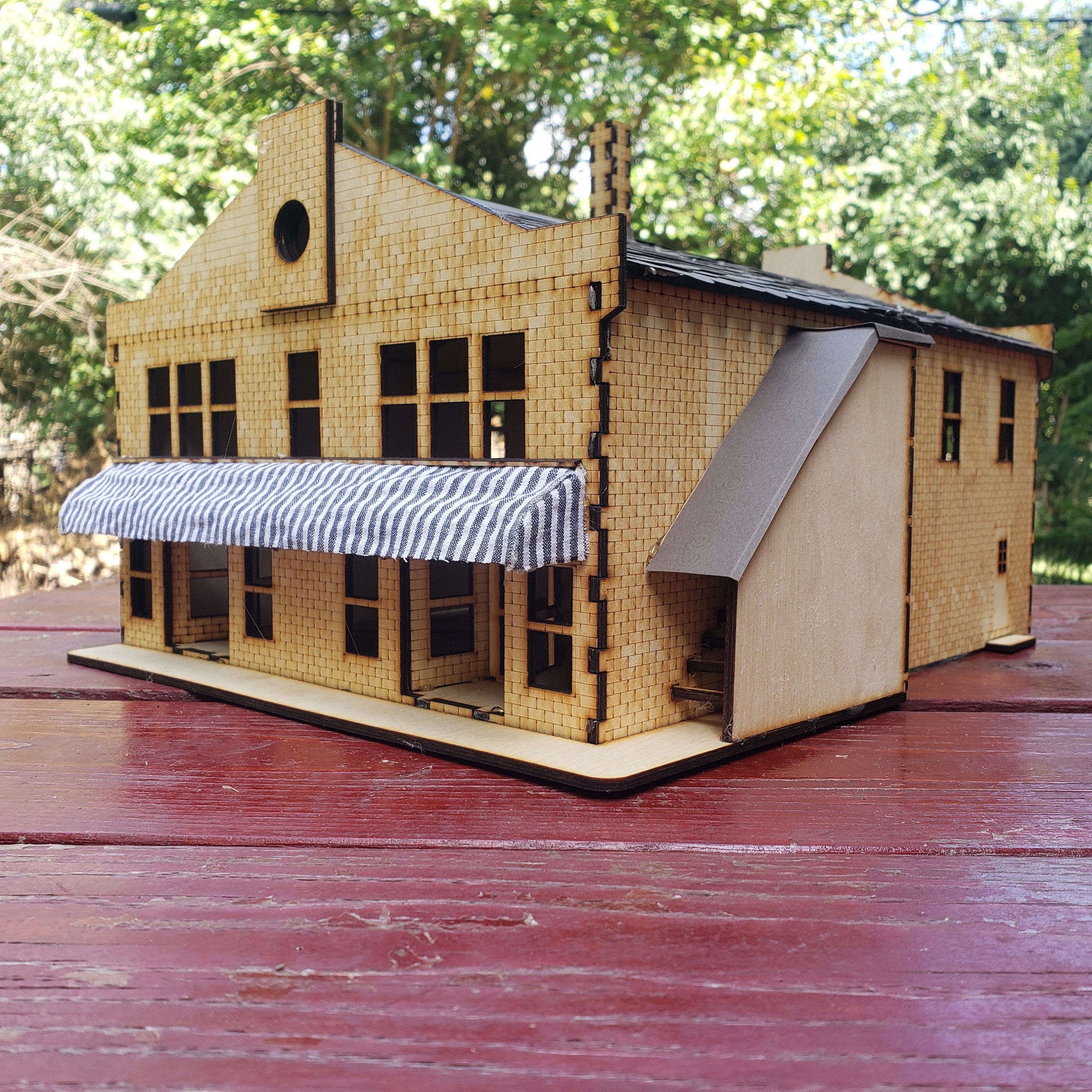 Scale O Model Train Kit O Scale General Store - Model Railroad Train Kit Building - Etsy