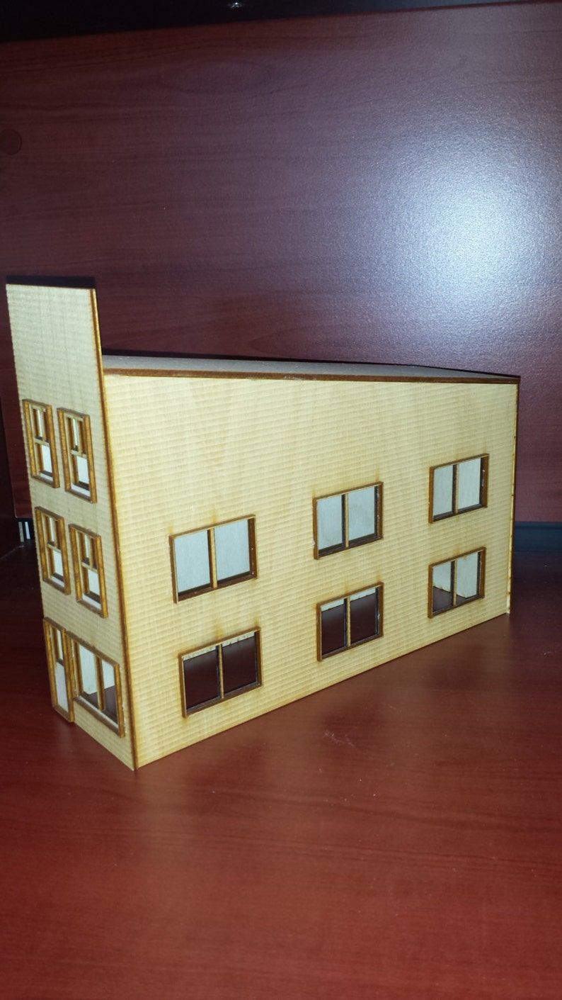 O Scale House Kit Model Railroad Train Building On30 Scale Etsy
