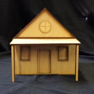 O Scale House Kit Model Railroad Train Building On30 Scale