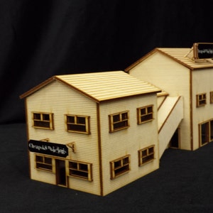 O Scale Factory Kit Model Railroad Train Building On30 Scale - Etsy