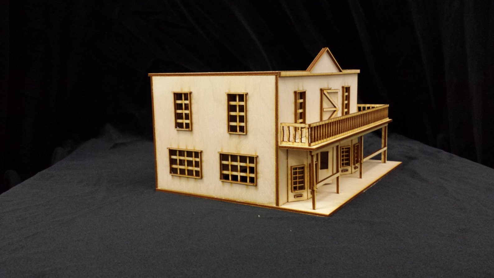 O Scale Hotel Kit Model Railroad Train Building On30 Scale Etsy