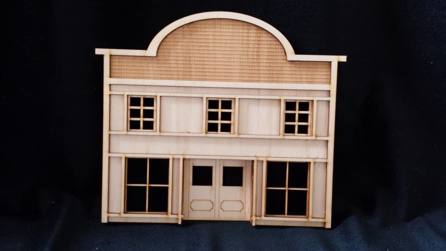 O Scale House Store Front Kit Model Railroad Train Building Etsy