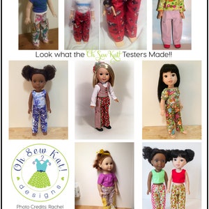 Wellie Wishers Doll Clothes Sewing Pattern fits dolls like image 8