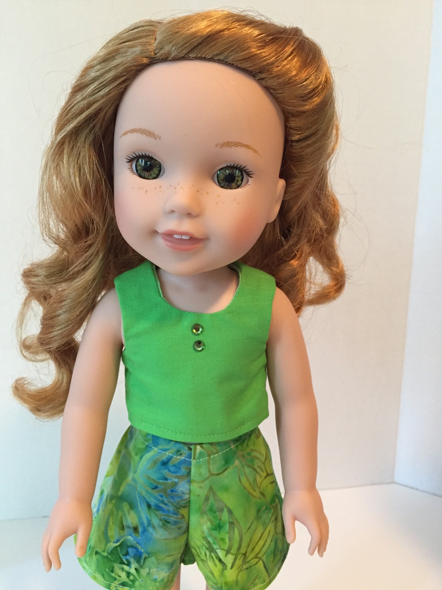 Wellie Wishers Doll Clothes Sewing pattern fits dolls such as Etsy