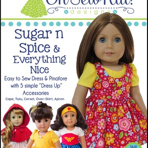 18 inch doll clothes PDF Sewing Pattern Bundle for 18 inch American Girl ® Doll Clothes 4 patterns ePattern easy to sew doll clothes image 9