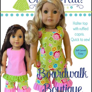 18 inch doll clothes PDF Sewing Pattern Bundle for 18 inch American Girl ® Doll Clothes 4 patterns ePattern easy to sew doll clothes image 7
