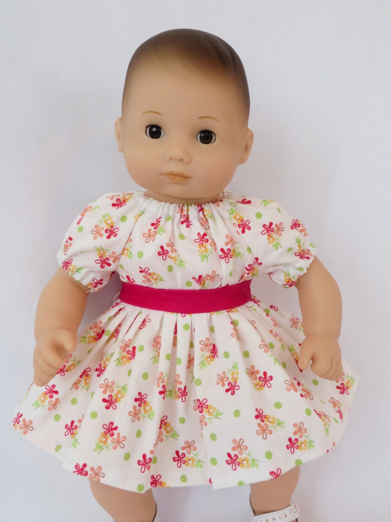 Bitty Baby Doll Clothes Sewing Pattern 15 inch Baby Party