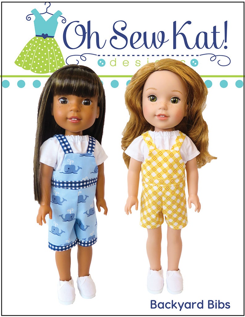 Doll Overalls Sewing Pattern Multi Size for 18 Inch Doll & Etsy