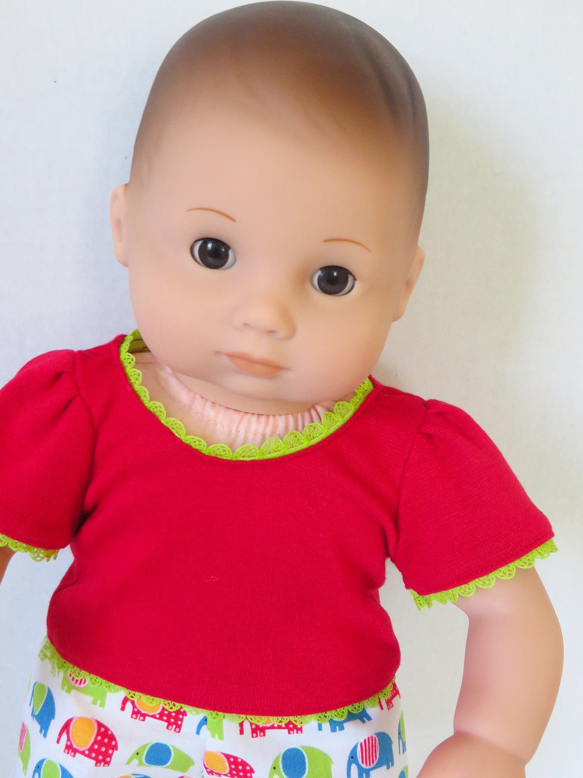 Baby Doll Tee Shirt Sewing Pattern for 15 inch Baby Doll Etsy